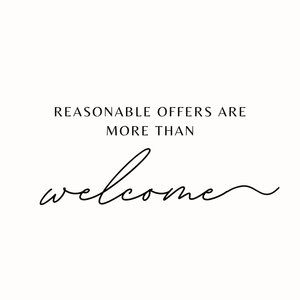 offers are welcome :)